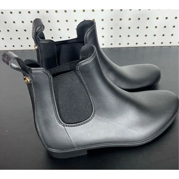 Sam Edelman Shoes - Sam Edelman Womens Tinsley Black Rubber Boots size 9